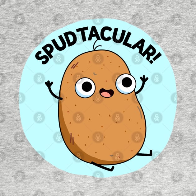 Spud-tacular Cute Pototo Spud Pun by punnybone